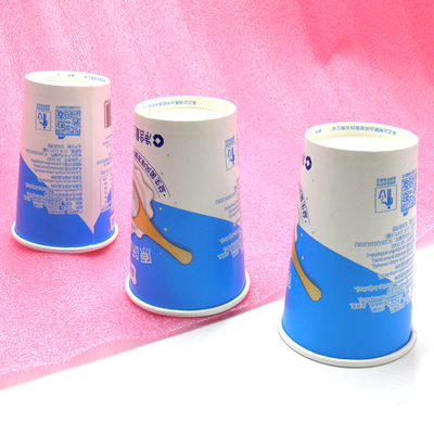 5 uncji 6 uncji 160 g Papierowy kubek do jogurtu Lody CDR Design Pokrywa z folii aluminiowej 100 mm