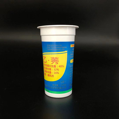 Ekologiczny druk offsetowy 8 uncji kubków jogurtowych Lody z pokrywką z folii aluminiowej