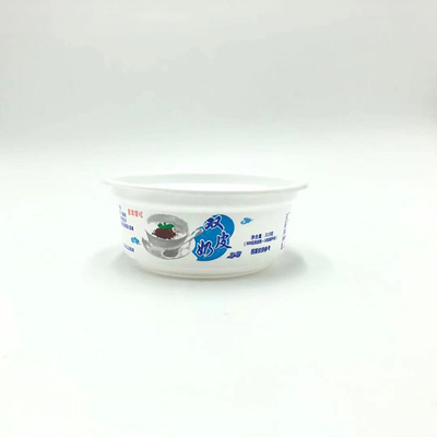 Jednorazowy plastikowy kubek do jogurtu ODM Food Grade Jogurt Bowl Custom 8oz