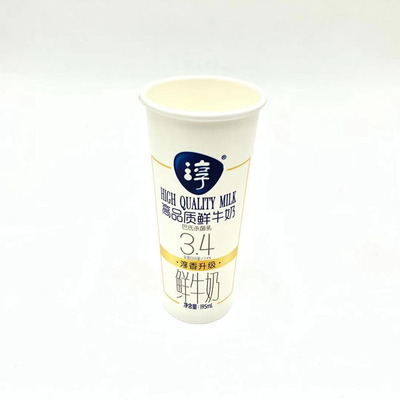 Biodegradowalny indywidualny kubek mrożonego papieru jogurtowego ODM 6 uncji PP PE Food Grade