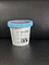 180 ml plastikowego jogurtu IML z pokrywą z folii aluminiowej i plastikową