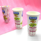 4 uncje 5 uncji Frozen Yogurt Paper Cups Lody Folia Seal Pokrywka Bezwonny