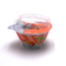 Plastikowe kubki spożywcze 4 uncje dostosowany plastikowy kubek do mleka jogurtowego z pokrywką z folii aluminiowej