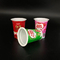 125 ml kubków jogurtowych z pokrywkami Plastikowe kubki spożywcze do deserów