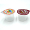niski MOQ 80 ml pp biały i przezroczysty kubek do wstrzykiwań do jogurtu dla dzieci