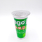 Niestandardowe lody plastikowe kubki z jogurtem klasy spożywczej pojemniki na mrożony jogurt 11 uncji