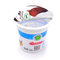 Plastikowe kubki spożywcze 100 ml dostosowany plastikowy kubek do mleka jogurtowego z pokrywką z folii aluminiowej