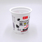 350ml pp materiał spożywczy 95mm górny rozmiar jogurtu/kubka na sok