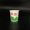 Plastikowe kubki spożywcze 180 ml dostosowany plastikowy kubek do mleka jogurtowego z pokrywką z folii aluminiowej