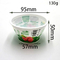 Plastikowe kubki do jogurtu o jakości spożywczej z pokrywkami z folii aluminiowej
