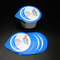 Jogurt Szczelne, wstępnie przycięte pokrywki Antykorozyjne ISO9001 Łatwe odklejanie