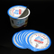 40 mikronów 98 mm Pokrywka z folii jogurtowej Jednorazowa okrągłość Pre Cut Folia PE