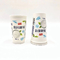 Drukowane ekologiczne kubki jogurtowe Mrożone 200g papierowe pojemniki na lody z pokrywkami